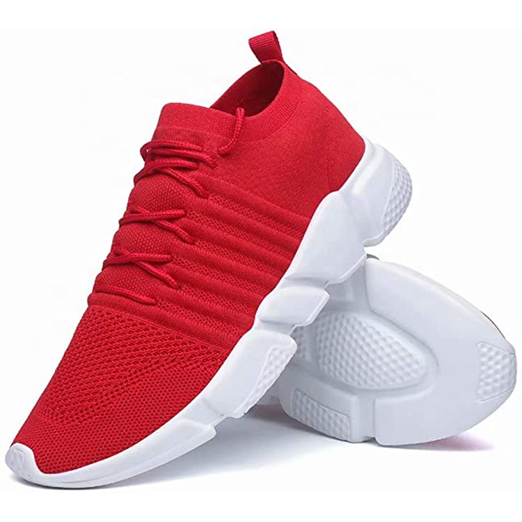 China New High Quality Luxury Sneakers Casual Men Shoes Sport Men Lightweight Running Knitting Casual Shoes Men Women