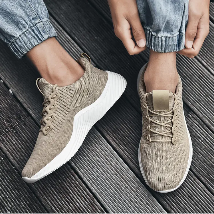 Wholesale Custom Logo Fashion All-Match Simple Style Sports Shoes For Men Low Price