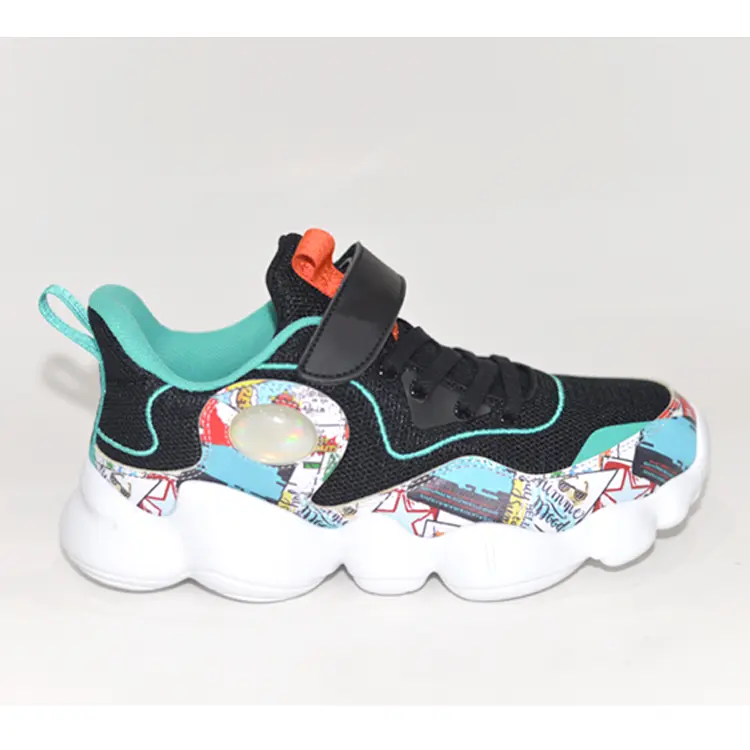 China Maker Wholesale Boy Girl Lightweight Comfortable Casual Kids Outdoor Sport Shoes